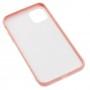Чохол для iPhone 11 New glass рожевий