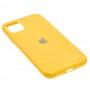 Чохол для iPhone 11 New glass жовтий
