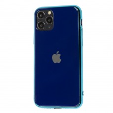 Чехол для iPhone 11 Pro Original glass синий