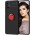 Чохол для Samsung Galaxy M51 (M515) Deen ColorRing з кільцем чорний / червоний