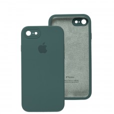 Чохол для iPhone 7/8/SE 20 Square Full camera зелений / pine green