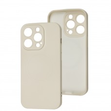 Чехол для iPhone 14 Pro Colorful MagSafe Full beige