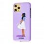 Чохол для iPhone 11 Pro Max ArtStudio Girls Power "girl" бузковий