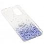 Чехол для Samsung Galaxy A32 (A325) Wave confetti white / purple