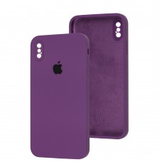Чехол для iPhone Xs Max Square Full camera фиолетовый / grape