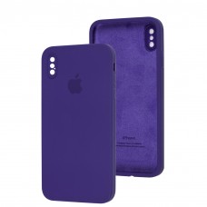 Чохол для iPhone Xs Max Square Full camera фіолетовий / ultra violet