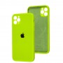 Чохол для iPhone 11 Pro Max Square Full camera neon green