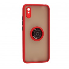 Чехол для Xiaomi Redmi 9A LikGus Edging Ring красный
