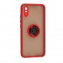 Чехол для Xiaomi Redmi 9A LikGus Edging Ring красный