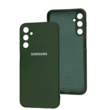 Чехол для Samsung Galaxy A24 (A245) Full camera dark green