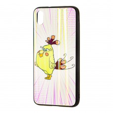 Чохол для Xiaomi Redmi 7A glass "Angry Birds" Matilda