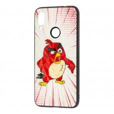 Чехол для Xiaomi Redmi Note 7 Prism "Angry Birds" Red