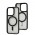 Чохол для iPhone 15 Pro Berlia Color Metal MagSafe black