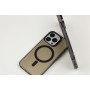 Чохол для iPhone 15 Pro Berlia Color Metal MagSafe black