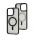 Чехол для iPhone 15 Pro Max Berlia Color Metal MagSafe black