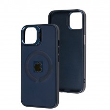 Чохол для iPhone 13 Logo Case MagSafe dark blue