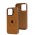 Чохол для iPhone 13 Pro Logo Case MagSafe brown