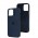 Чохол для iPhone 13 Pro Max Logo Case MagSafe dark blue