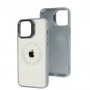 Чохол для iPhone 13 Pro Max Logo Case MagSafe white