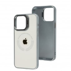 Чохол для iPhone 15 Pro Max Logo Case MagSafe white