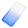 Чехол для Xiaomi Redmi 6 Gradient Design бело-голубой