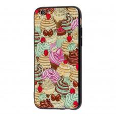 Чехол Confetti для iPhone 6 fashion my style пироженое