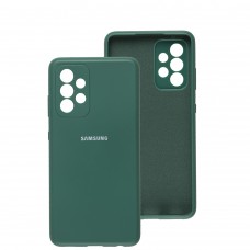 Чехол для Samsung Galaxy A52 Full camera зеленый / pine green