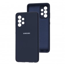 Чехол для Samsung Galaxy A52 Full camera темно-синий / midn. blue