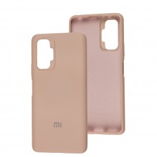 Чехол для Xiaomi Redmi Note 10 Pro Silicone Full розовый / pink sand
