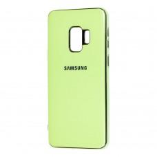 Чехол для Samsung Galaxy S9 (G960) Silicone case (TPU) мятный