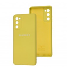 Чохол для Samsung Galaxy S20 FE (G780) / S20 Lite Full camera лимонний