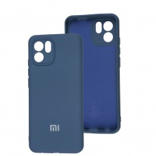 Чохол для Xiaomi Redmi A1 / A2 Silicone Full camera синій / navy blue
