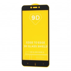 Защитное стекло для Xiaomi Redmi 5a / Redmi Go Full Glue черное (OEM)