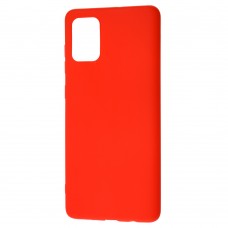 Чехол для Samsung Galaxy A71 (A715) Candy красный