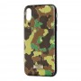 Чехол для iPhone Xs Max Kajsa Military зеленый