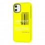 Чохол для iPhone 11 Acid Yellow just do it