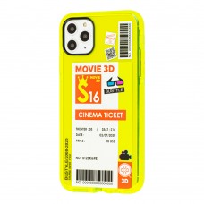 Чехол для iPhone 11 Pro Acid Yellow cinema ticket