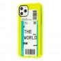 Чохол для iPhone 11 Pro Max Acid Yellow the world