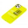 Чохол для iPhone 11 Pro Max Acid Yellow just do it