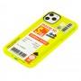Чохол для iPhone 11 Pro Max Acid Yellow cinema ticket