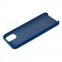 Чохол silicone для iPhone 11 Pro Max case синій кобальт