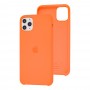 Чохол silicone для iPhone 11 Pro Max case папайя