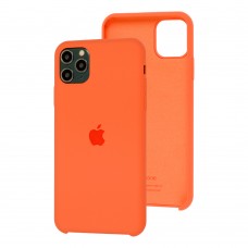 Чехол silicone для iPhone 11 Pro Max case apricot
