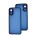 Чохол для Samsung Galaxy A03 Core (A032) Luxury Metal Lens синій