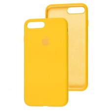Чехол для iPhone 7 Plus / 8 Plus Silicone Full желтый / sunflower
