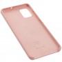 Чехол Silicone для Samsung Galaxy A51 (A515) Premium pink sand
