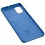 Чехол Silicone для Samsung Galaxy A51 (A515) Premium blue