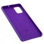 Чехол Silicone для Samsung Galaxy A71 (A715) Premium фиолетовый