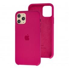 Чехол Silicone для iPhone 11 Pro Premium case pomegranate