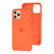 Чехол Silicone для iPhone 11 Pro Max Premium case оранжевый